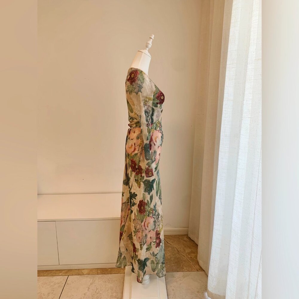 Realisation Par Inka Semi-sheer Printed Dress - Picture 5 of 11